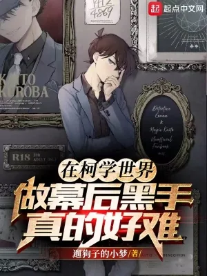 《在柯学世界做幕后黑手真的好难》小说封面