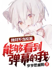 《能够看到弹幕的我，绝对不当反派》小说封面